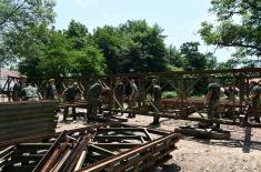 Chief of General Staff Visited Units of the Serbian Armed Forces which Provide Assistance to Population of Blace and Prokuplje