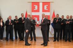 Minister Vučević Presents Decorations to Members of Ministry of Defence and Serbian Armed Forces