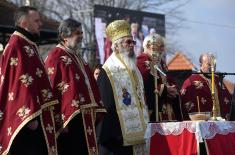 Central celebration of the Serbia Statehood Day in Orašac