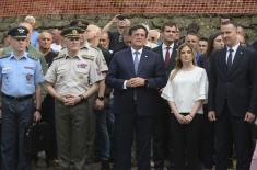 Ministar Gašić: Izgradnjom Doma boraca sami sebe dograđujemo
