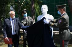 The ceremony on the occasion of unveiling the bust of General Jovan Mišković and the inauguration of the Memorial Room at the Military Academy