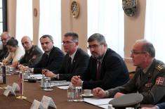 Meeting between State Secretary Starović and NATO Deputy Assistant Secretary General for Operations Burcu San