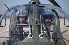 Letačka obuka pilota helikoptera Vojske Srbije