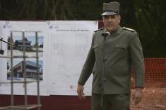 Ministar Gašić: Izgradnjom Doma boraca sami sebe dograđujemo