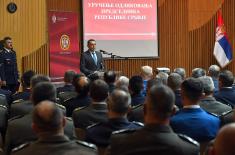 Handover of Decorations of the President of Serbia and Supreme Commander on the Occasion of the Day of the Army and Day of the Infantry