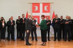 Minister Vučević Presents Decorations to Members of Ministry of Defence and Serbian Armed Forces