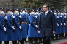 President Vučić: Our armed forces are a factor of stability, preservation of peace and deterrence