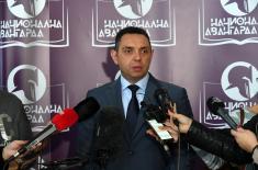 Ministar Vulin: Najveći bezbednosni izazovi  -“velika Albanija” i ideologija po kojoj Srbi treba da žive samo u Srbiji