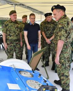 Minister Stefanović attends tactical live-fire exercise “ Tisza 2022“