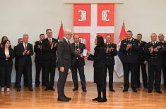 Minister Vučević Presents Decorations to Members of Ministry of Defence and Serbian Armed Forces