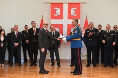 Minister Vučević Presents Decorations to Members of Ministry of Defence and Serbian Armed Forces