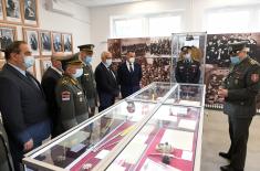 The ceremony on the occasion of unveiling the bust of General Jovan Mišković and the inauguration of the Memorial Room at the Military Academy