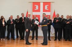 Minister Vučević Presents Decorations to Members of Ministry of Defence and Serbian Armed Forces