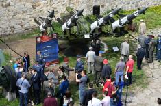 Launching Ramp and Missiles for NEVA on the Remembrance Day