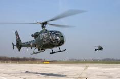 Letačka obuka pilota helikoptera Vojske Srbije