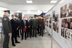 The ceremony on the occasion of unveiling the bust of General Jovan Mišković and the inauguration of the Memorial Room at the Military Academy