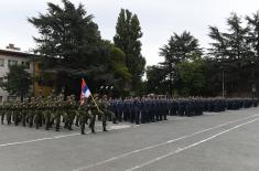 Министар Стефановић присуствовао свечаности поводом Дана рода артиљеријско-ракетних јединица за противваздухопловна дејства 