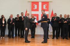 Minister Vučević Presents Decorations to Members of Ministry of Defence and Serbian Armed Forces