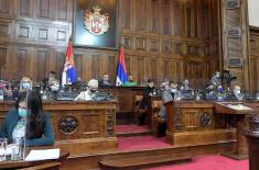Ministar Stefanović: Podržavam služenje vojske, odluka još nije doneta