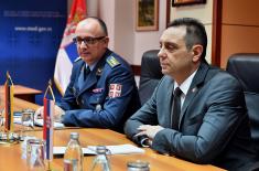 Meeting of the Minister of Defence with Deputy Minister of Foreign Affairs of Venezuela