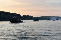 Modernised River Flotilla at the Exercise Otter 2018