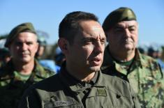 Minister Vulin: The Serbian Armed Forces will rebuild and reinstate itself in the facilities destroyed during the NATO aggression