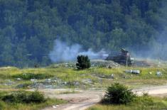 President Vučić attends firing demonstration at Pasuljanske Livade range