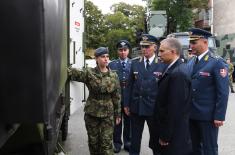 Министар Стефановић присуствовао свечаности поводом Дана рода артиљеријско-ракетних јединица за противваздухопловна дејства 