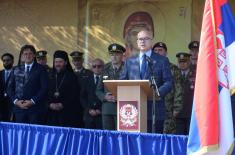 Military ceremony held to mark 63rd Parachute Brigade Day