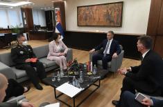 Meeting between Minister Stefanovic and Chinese Ambassador Chen Bo