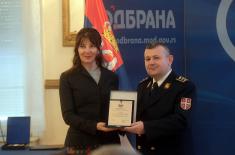 Media Centre “Odbrana” Marked its Day