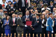 The youngest officers of the Serbian Armed Forces promoted