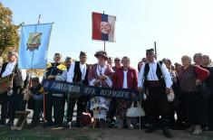 Monument unveiled to Iron Regiment in Prokuplje