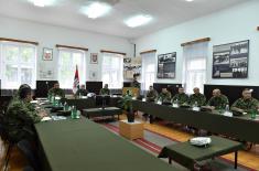 Visit to Banat Brigade Command of Development