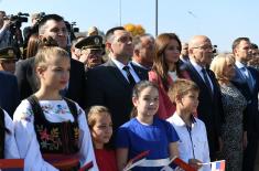 Monument unveiled to Iron Regiment in Prokuplje