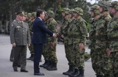 Почасна артиљеријска паљба поводом Дана Војске Србије