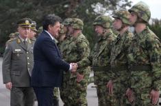 Почасна артиљеријска паљба поводом Дана Војске Србије