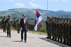Predsednik Vučić stigao na Pasuljanske livade 