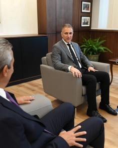 Meeting between Minister Stefanović and Turkish Ambassador Aksoy