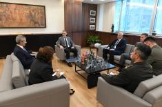 Meeting between Minister Stefanović and Turkish Ambassador Aksoy