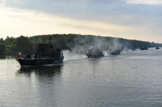 Osavremenjena Rečna flotila na vežbi Vidra 2018