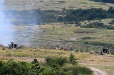 President Vučić attends firing demonstration at Pasuljanske Livade range