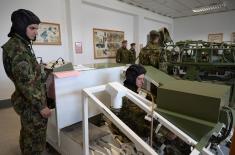Regular training of SAF tank crews 