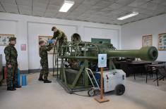 Regular training of SAF tank crews 