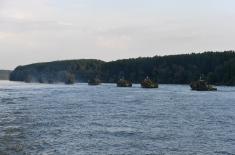 Modernised River Flotilla at the Exercise Otter 2018