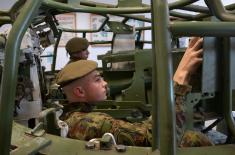 Regular training of SAF tank crews 