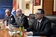 Razvoj saradnje Srbije i Burundija u oblasti odbrane