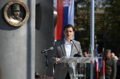 Monument unveiled to Iron Regiment in Prokuplje