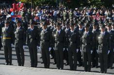 Youngest Serbian officers promoted