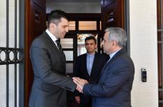 Defence Minister signed the book of condolences at the Embassy of Iran